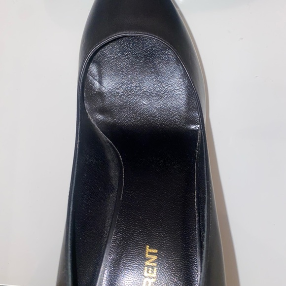 Saint Laurent platform leather pumps - Picture 6 of 8
